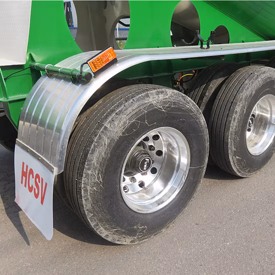 Titan 60 Ton Cement Bulker Dry Powder Tankers Bulk Cement Trailer Silo Trailers